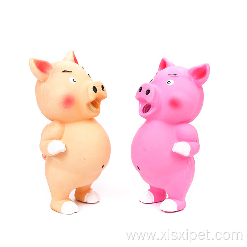 Funny Pig Shape Latex Pig Toy Squeaky MToy